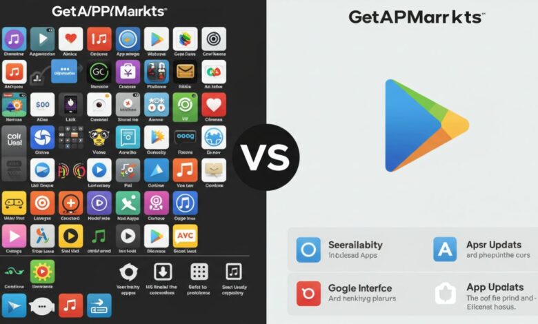 GetAPKMarkets vs. Google Play Store: Which is Right for You?