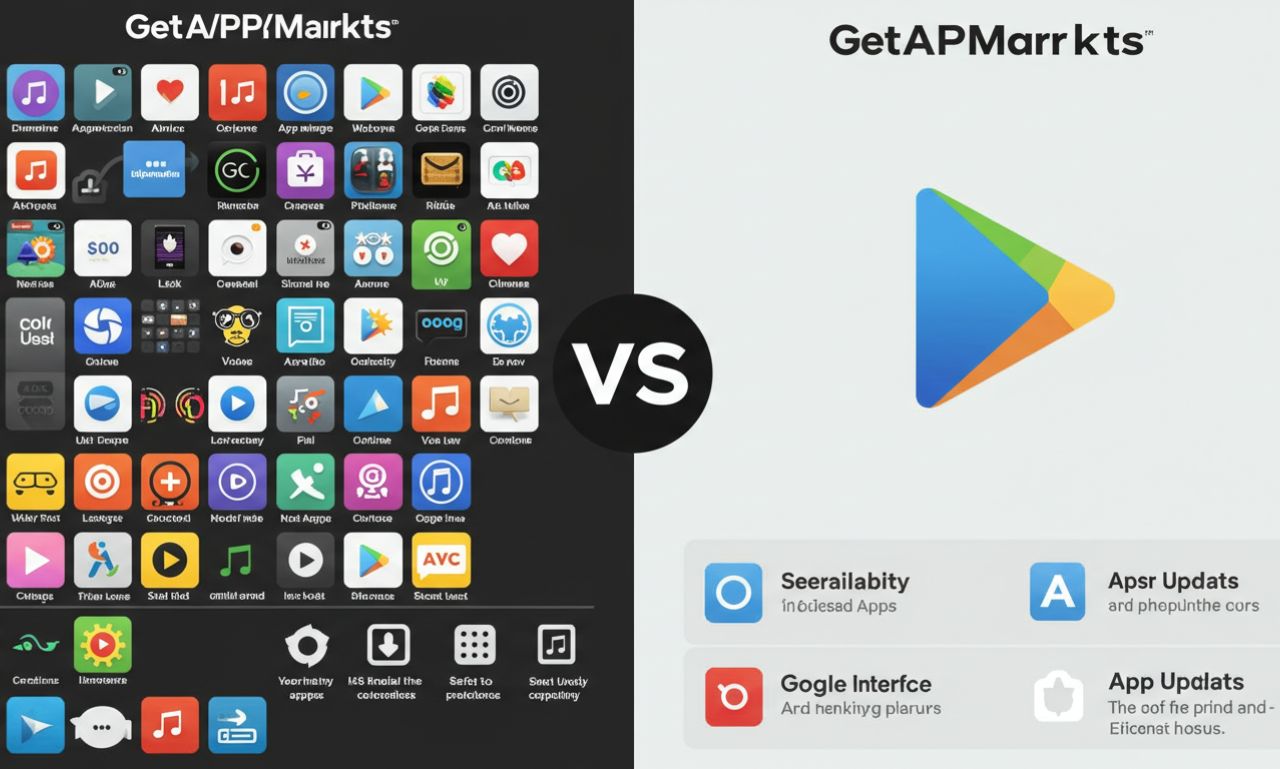 GetAPKMarkets vs. Google Play Store: Which is Right for You?
