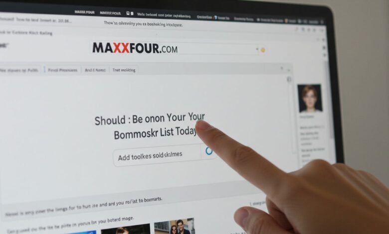 Maxxfour.com: Should Be on Your Bookmark List Today