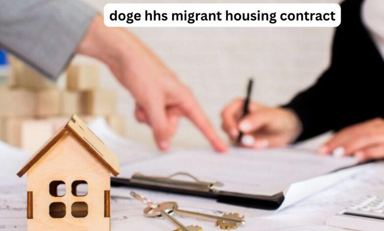 doge hhs migrant housing contract: The Impact on Local Communities