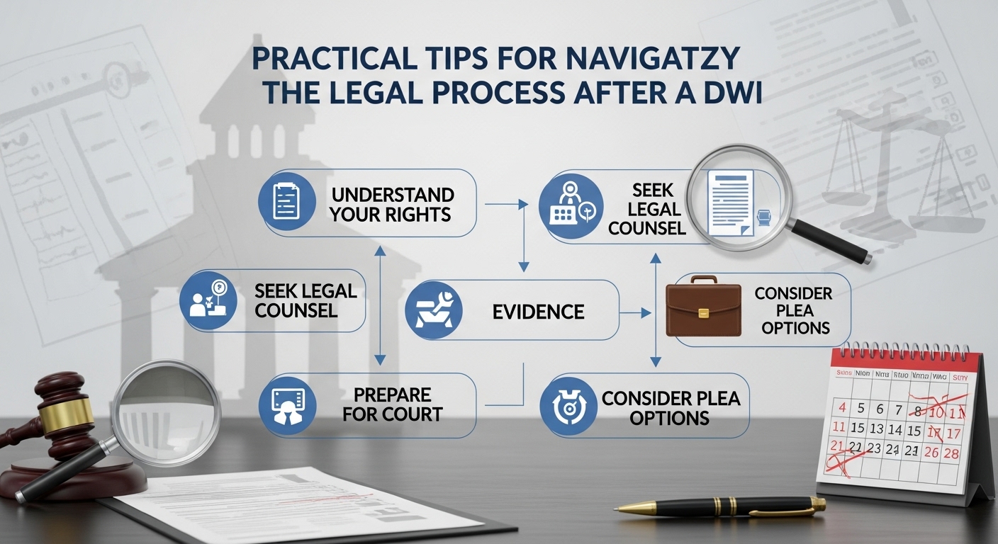 Practical Tips for Navigating the Legal Process After a DWI