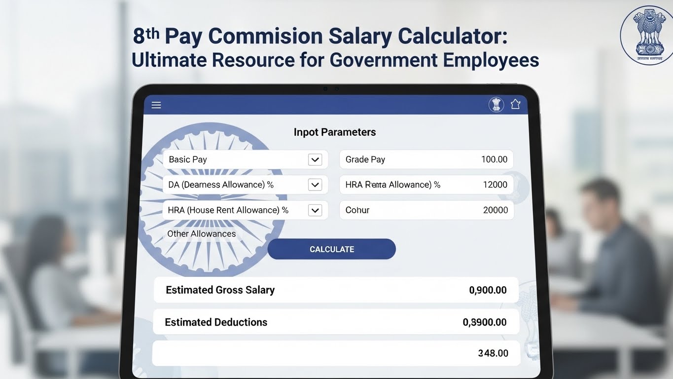 8th pay commission salary calculator: Ultimate Resource for Government Employees