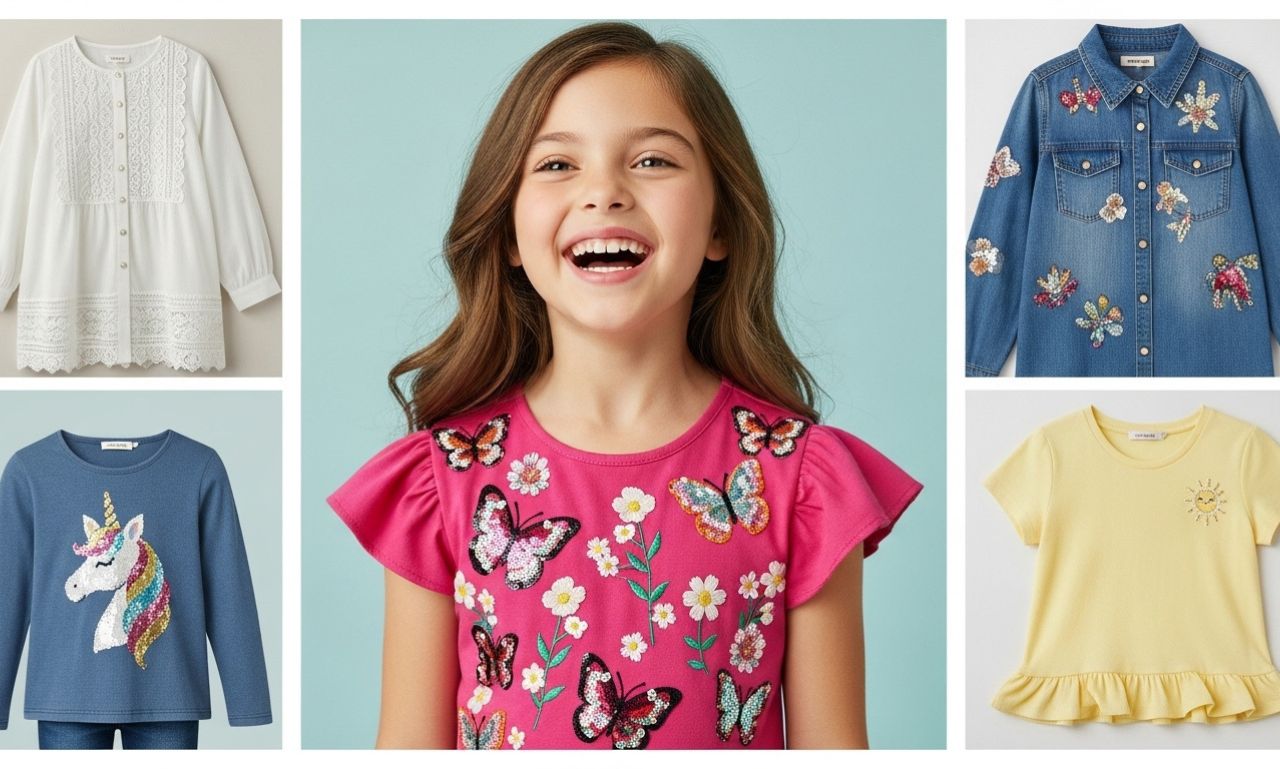 Shirts for girls: Top Embellished Styles Every Girl Should Own