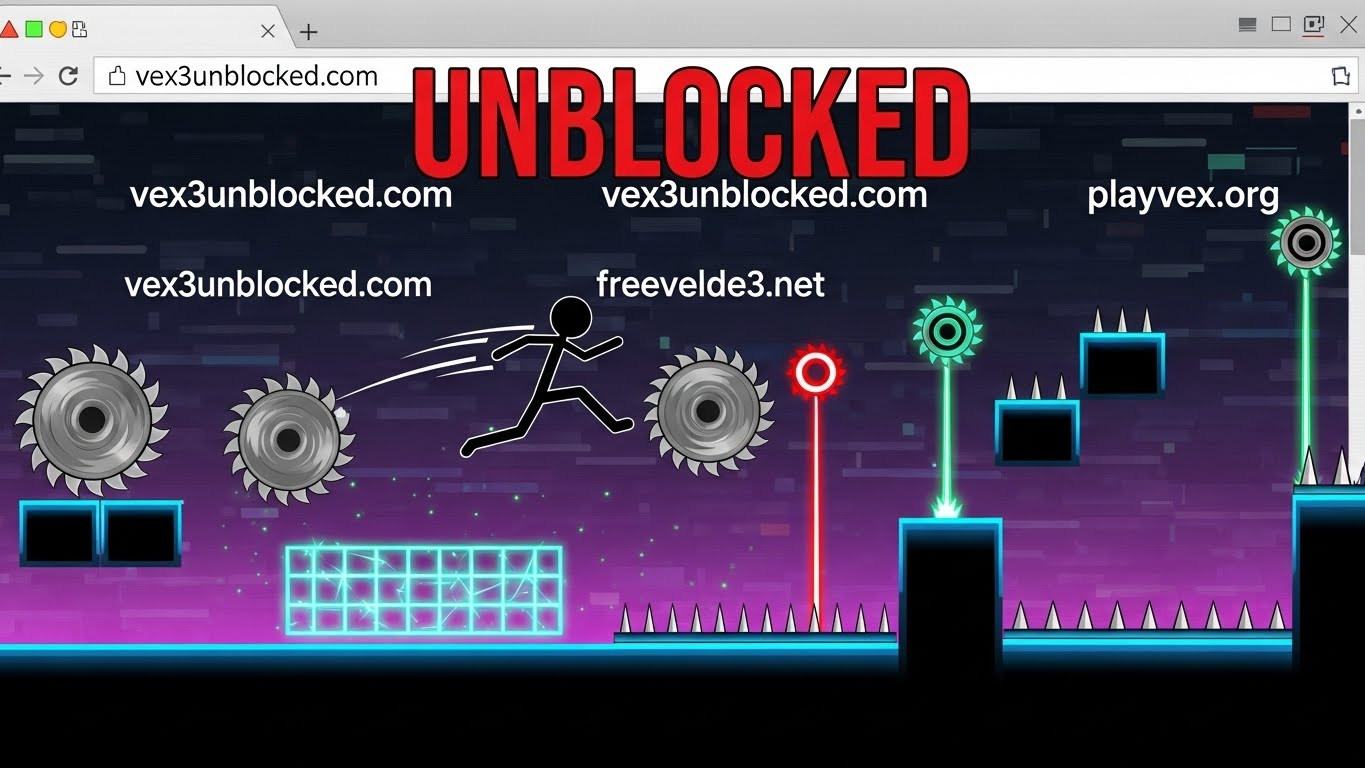 Vex 3 Unblocked: The Best Sites to Play Without Restrictions