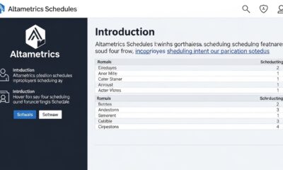 Altametrics Schedules: What You Need to Know