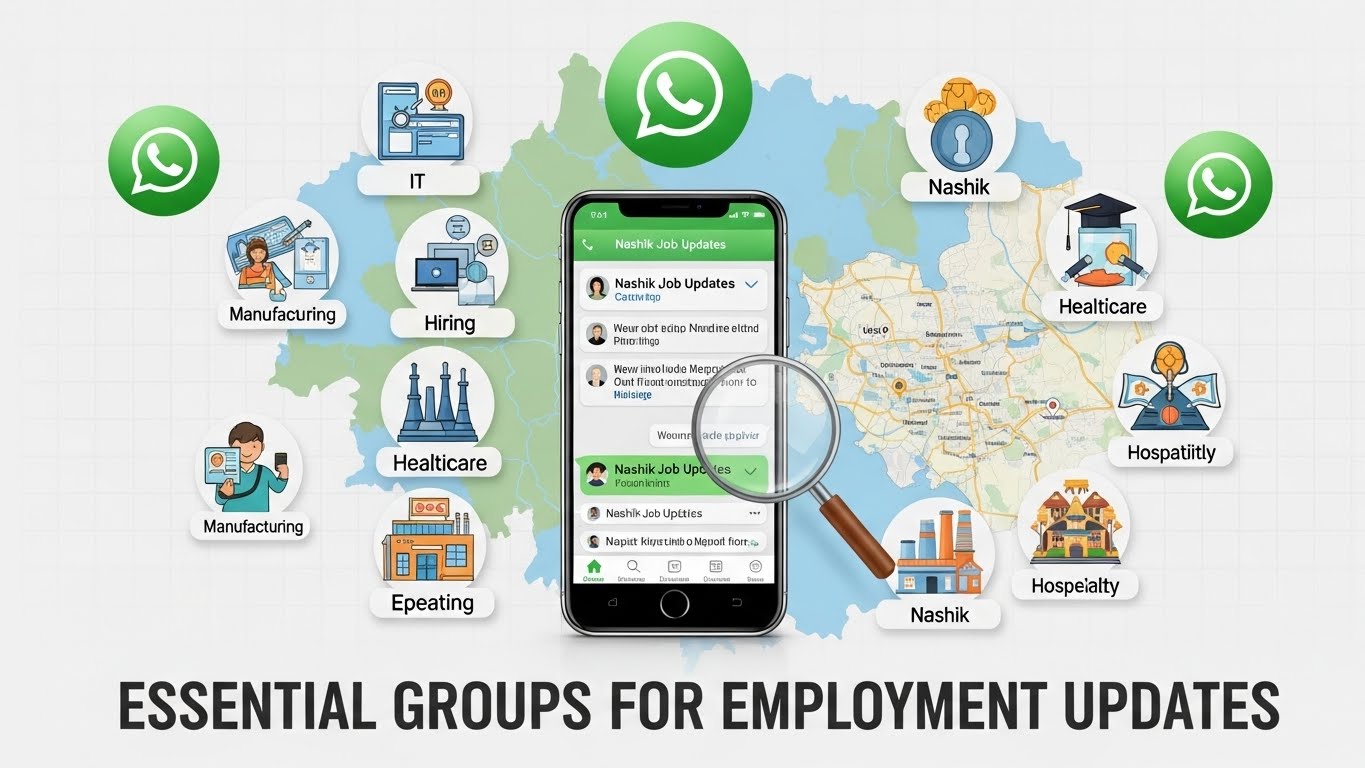 Nashik job whatsapp group link: Essential Groups for Employment Updates