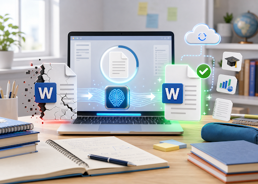 How Students Can Repair Corrupted Word Files