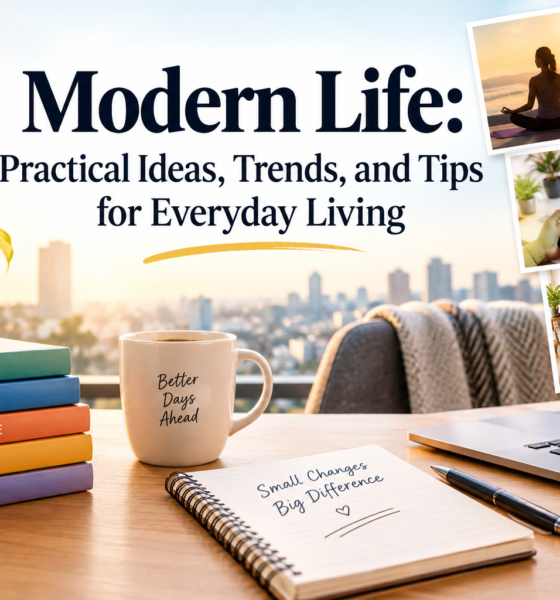 Modern Life: Practical Ideas, Trends, and Tips for Everyday Living